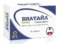Виатайл 50 мг 10 шт. таблетки, покрытые пленочной оболочкой
