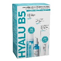 Изображение товара La roche-posay hyalu b5 концентрир сыворотка против морщин 30 мл+toleriane пенка мицел 150 мл+hyalu b5 уход для контура глаз против морщин 5 мл/набор