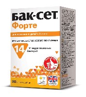 Изображение товара Бак-сет форте 20 шт. капсулы массой 210 мг