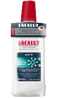 Lacalut ополаскиватель антибактериальный для полости рта white 500 мл