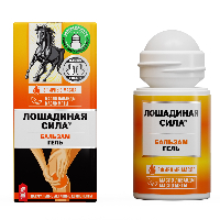 Изображение товара Лошадиная сила бальзам-гель релаксирующий для тела 90 мл/роликовый аппликатор