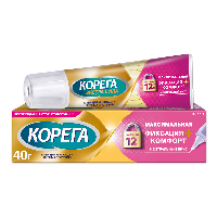 Корега максимальная фиксация + комфорт крем 40 гр