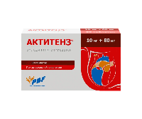 Изображение товара Актитенз 10 мг + 80 мг 30 шт. таблетки