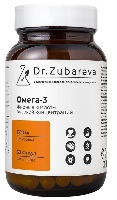 Изображение товара Dr zubareva омега-3 жирные кислоты высокой концентрации 60 шт. капсулы массой 1620 мг