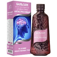 Изображение товара Алтайские травы антистрессовый бальзам безалкогольный 250 мл