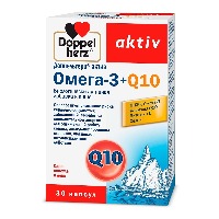 Изображение товара Доппельгерц актив Омега-3 + Q10 30 шт. капсулы