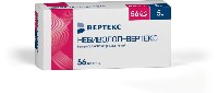 Изображение товара Небиволол-вертекс 5 мг 56 шт. блистер таблетки