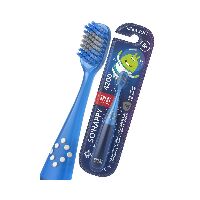 Сплат junior инновационная зубная щетка для детей с ионами серебра ultra 4200 4+/голубая/