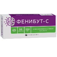 Фенибут-с 250 мг 30 шт. таблетки