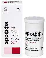 Изображение товара Эроффа 1,25 мг + 5 мг 30 шт. флакон таблетки, покрытые пленочной оболочкой