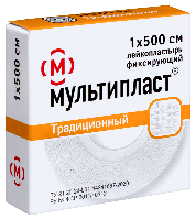 ЛЕЙКОПЛАСТЫРЬ ФИКСИРУЮЩИЙ МУЛЬТИПЛАСТ