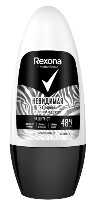 Rexona антиперспирант шариковый невидимая на черном и белом 50 мл