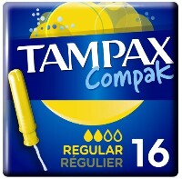 Tampax тампоны compak regular с аппликатором 16 шт.
