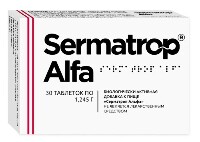 Изображение товара Серматроп альфа 30 шт. таблетки массой 1,245 г