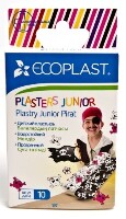 Ecoplast пластырь медицинский полимерный (набор) junior pirate 70х20 мм 10 шт.