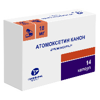 Изображение товара Атомоксетин Канон 18 мг 14 шт. капсулы