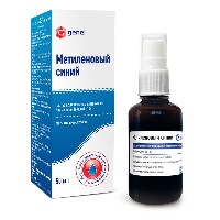 Изображение товара Метиленовый синий 1% раствор для местного и наружного применения 50 мл флакон