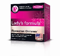 Изображение товара Lady s formula пренатал оптима 30 шт. капсулы массой 1075 мг