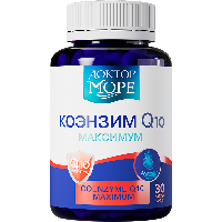 Изображение товара Доктор море коэнзим q10 максимум 30 шт. капсулы массой 400 мг