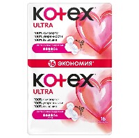 Изображение товара Гигиенические женские прокладки Kotex Ultra Супер 16шт.