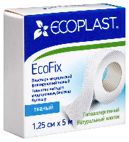 ECOPLAST ПЛАСТЫРЬ ECOFIX МЕДИЦИНСКИЙ ФИКСИРУЮЩИЙ ТКАНЫЙ