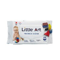 Little art салфетки влажные детские 64 шт.