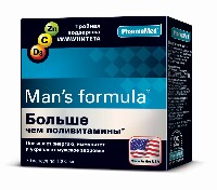 Изображение товара Man s formula больше чем поливитамины 30 шт. капсулы массой 1000 мг