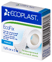 ECOPLAST ПЛАСТЫРЬ ECOFIX МЕДИЦИНСКИЙ ФИКСИРУЮЩИЙ ТКАНЫЙ