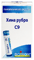 Изображение товара Хина рубра с9 гомеопатический монокомпонентный препарат растительного происхождения 4 гр гранулы гомеопатические