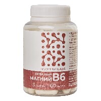 Nooteria Labs Магний B6 Extra Pure 60 шт. капсулы массой 730 мг