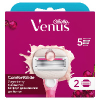 Изображение товара Gillette venus comfortglide sugarberry сменные кассеты для безопасных бритв 2 шт.