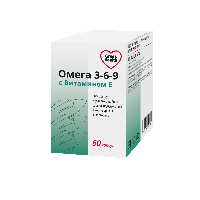 Изображение товара Gross health омега 3-6-9 с витамином е 60 шт. капсулы массой 1,3 г