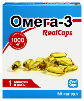 Изображение товара Омега-3 realcaps 80 шт. капсулы массой 1400 мг