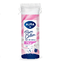 Aura ватные диски 80 шт.