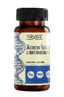 Изображение товара Торбад железо хелат с витамином с 60 шт. капсулы массой 500 мг