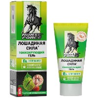 Изображение товара Лошадиная сила гель тонизирующий с конским каштаном и экстрактом пиявки 125 мл