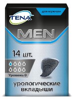 Tena men extra light урологические прокладки 14 шт.