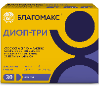Изображение товара Благомакс диоп-три 30 шт. капсулы массой 0,5 г