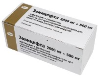 Изображение товара Завицефта 2000 мг + 500 мг порошок для приготовления концентрата для приготовления раствора для инфузий флакон 10 шт.