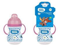 Изображение товара Мама тама поильник-непроливайка с силиконовым носиком 6+ 270 мл/розовый