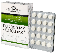D3 2000МЕ+ K2 100МКГ