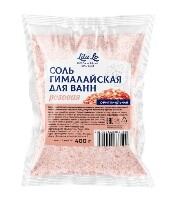 Detox & relax соль для ванн гималайская розовая оригинальная 400 гр