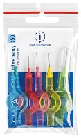 Изображение товара Curaprox ершики межзубные cps150 handy mixed set 5 шт./набор с держателем