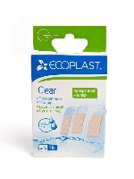 Ecoplast набор пластырей медицинских полимерных clear 16 шт.