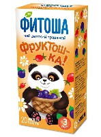 Изображение товара Фитоша №2 фруктош-ка чай травяной детский фильтр-пакет 1,5 гр 20 шт.