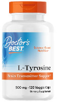 Изображение товара Доктор бэст L-тирозин 120 шт. капсулы массой 620 мг