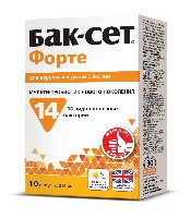 Изображение товара Бак-сет форте 10 шт. капсулы массой 210 мг