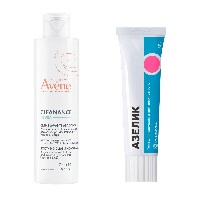 Изображение товара Набор AVENE CLEANANCE HYDRA КРЕМ ДЛЯ ПРОБЛЕМНОЙ КОЖИ ОЧИЩАЮЩИЙ УСПОКАИВАЮЩИЙ 200МЛ + АЗЕЛИК 15% 30,0 ГЕЛЬ Д/НАРУЖ ПРИМ