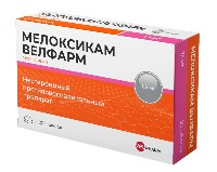 Мелоксикам велфарм 7,5 мг 20 шт. таблетки