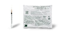 Изображение товара Шприц 1 мл инъекционный c иглой 0,45х12 мм (26gх1/2) 100 шт.